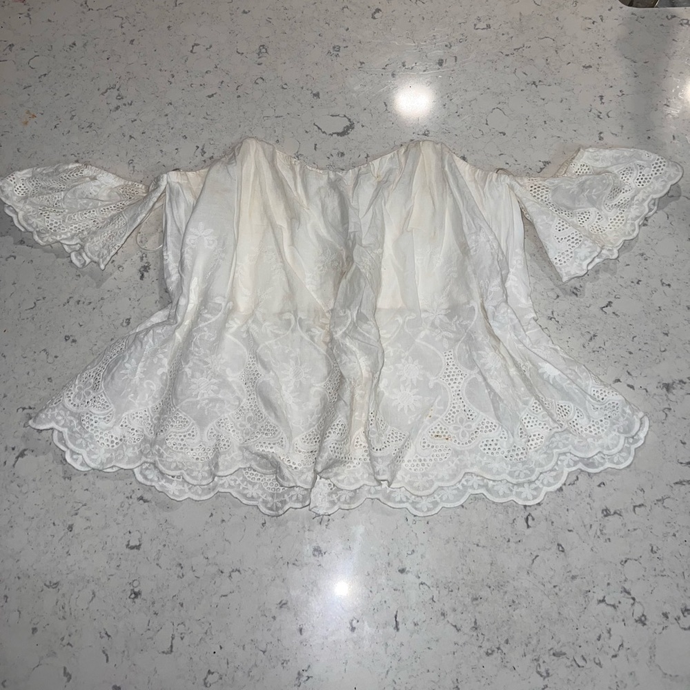 ASI3NNA Corset Crop Lace Top
